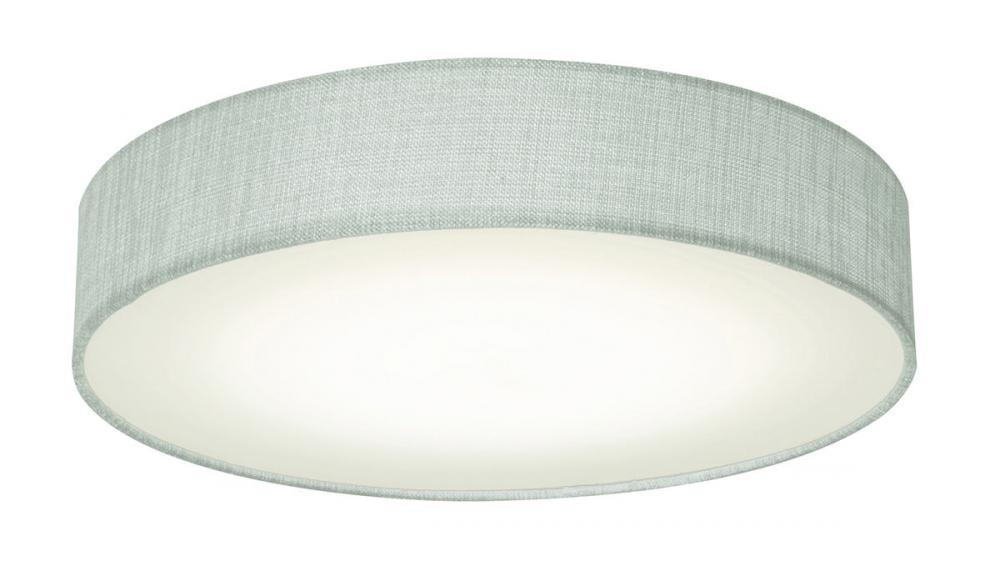 Ashland 20&#39;&#39; LED Flush,120V,3 CCT,GY,BB