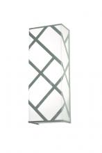 AFX Lighting, Inc. HVNS0513LAJUDSN-MS - Haven 13&#39;&#39; LED Sconce - 17W 120-277V - Satin Nickel