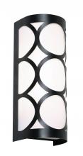 AFX Lighting, Inc. LAKS0513LAJUDBK - Lake 13&#39;&#39; LED Sconce, 17W, 120-277V, BK