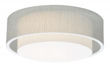 AFX Lighting, Inc. SAF1614LAJUD-JT - Sanibel 16&#39;&#39; LED Ceiling - White Finish Jute Shade