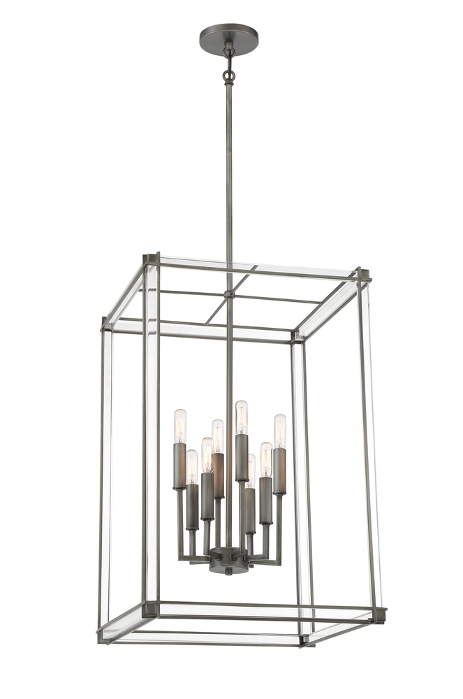 LANGEN SQUARE - 8 LIGHT PENDANT