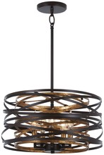 Minka-Lavery 4675-111 - Vortic Flow - 5 Light Pendant(convertible To Semi Flush)