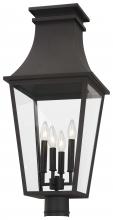 Minka-Lavery 7996-66 - GLOUCESTER- 4 LIGHT OUTDOOR POST MOUNT 12&#34;
