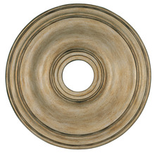 Livex Lighting 8219-73 - Antique Silver Leaf Ceiling Medallion