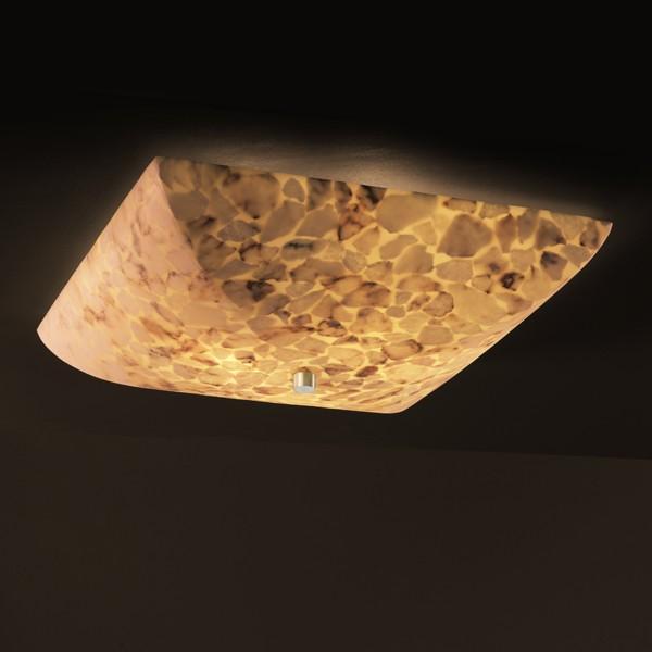 24&#34; Semi-Flush Bowl w/ Fluorescent Lamping