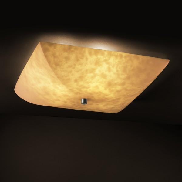 24&#34; Semi-Flush Bowl w/ Fluorescent Lamping