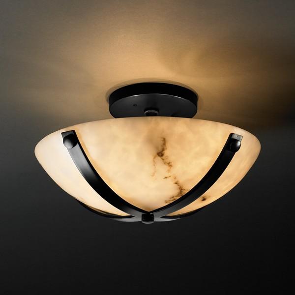 Dakota 14&#34; Round Semi-Flush Bowl