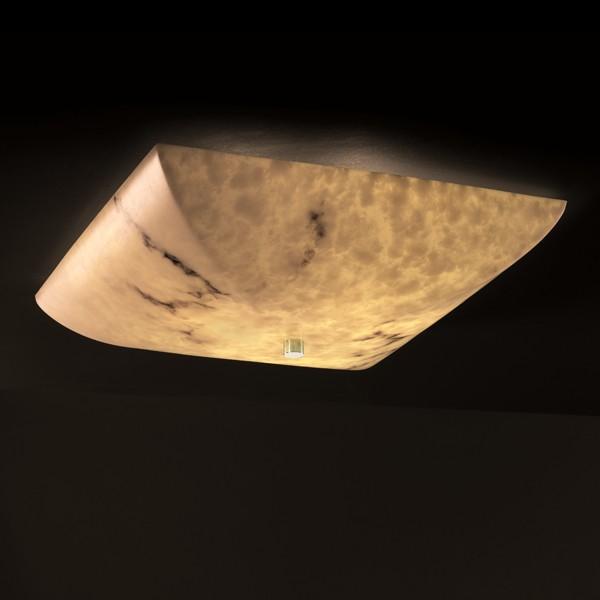 24&#34; Semi-Flush Bowl w/ Fluorescent Lamping