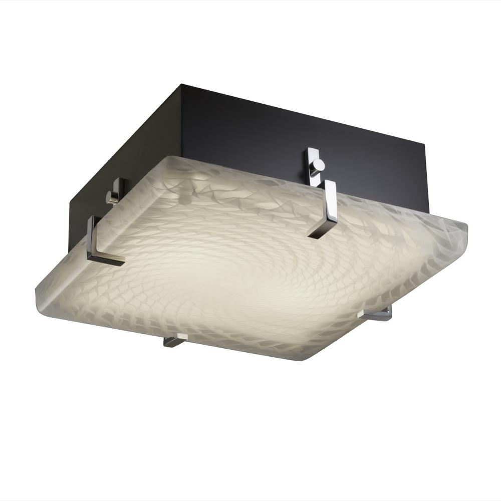 Clips 12&#34; Square Flush-Mount
