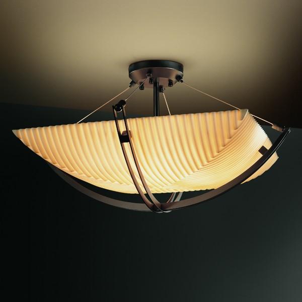 48&#34; Semi-Flush Bowl w/ Crossbar