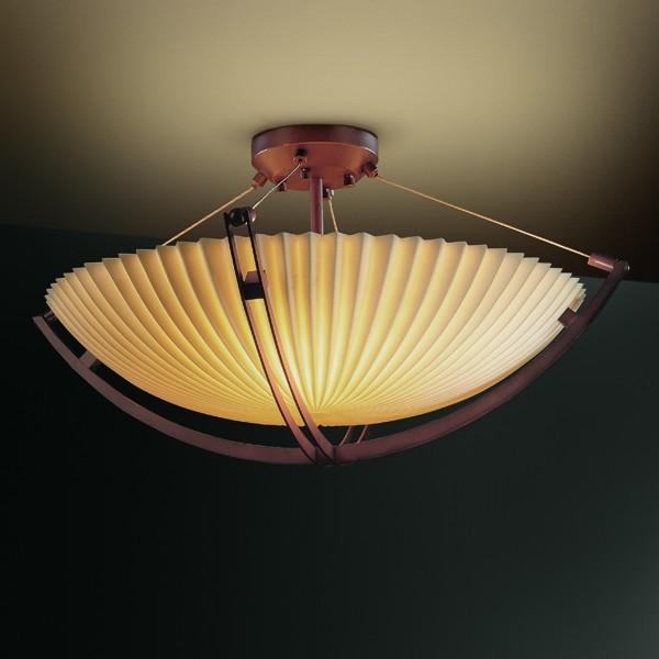 60&#34; Semi-Flush Bowl w/ Crossbar
