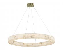 Justice Design Group ALR-8226-BRSS - Medley 42&#34; LED Ring Pendant