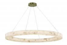Justice Design Group ALR-8227-BRSS - Medley 52&#34; LED Ring Pendant