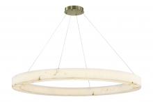 Justice Design Group FAL-8227-BRSS - Medley 52&#34; LED Ring Pendant