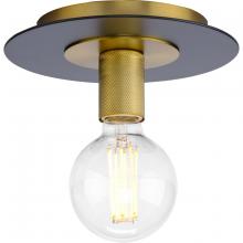 Progress P350247-109 - Trimble Collection One-Light Brushed Bronze 9&#34; Flush Mount