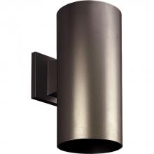 Progress P5641-20 - 6&#34; Bronze Outdoor Wall Cylinder