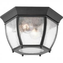 Progress P6019-31 - Roman Coach Collection Two-Light 11&#34; Flush Mount