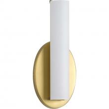 Progress P710050-012-30 - Parallel LED Collection Satin Brass 11&#34; LED Wall Bracket