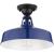 Cedar Springs Collection Navy One-Light Farmhouse Semi-Flush Mount