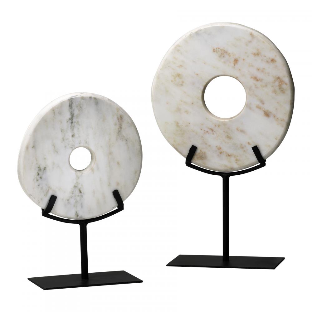 Disk On Stand White - Small