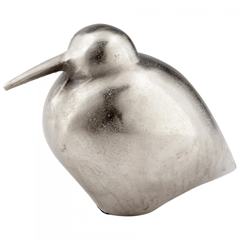 Tweetledee Sculpture Raw Nickel - Large