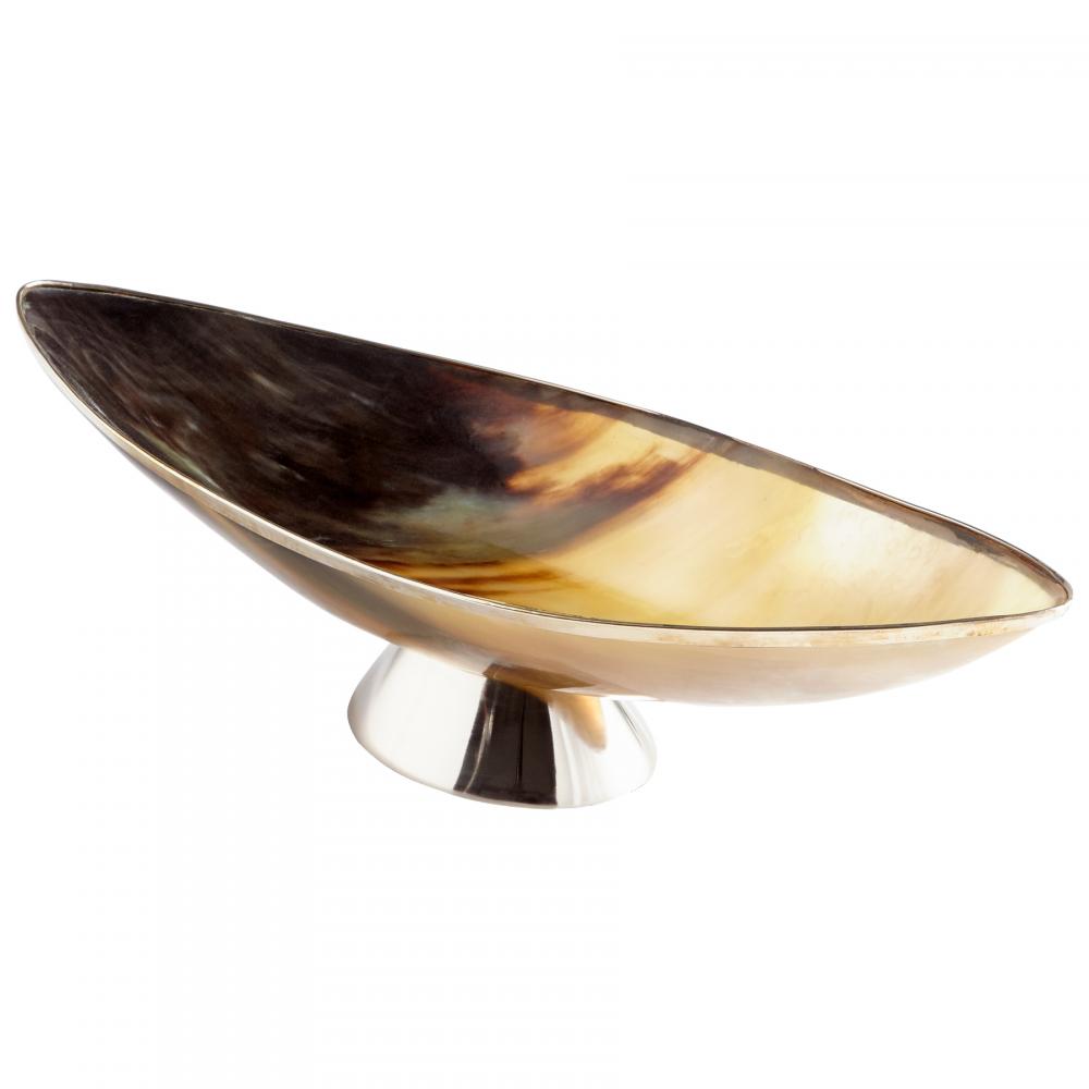 Cerith Tray Horn And Silver - Large