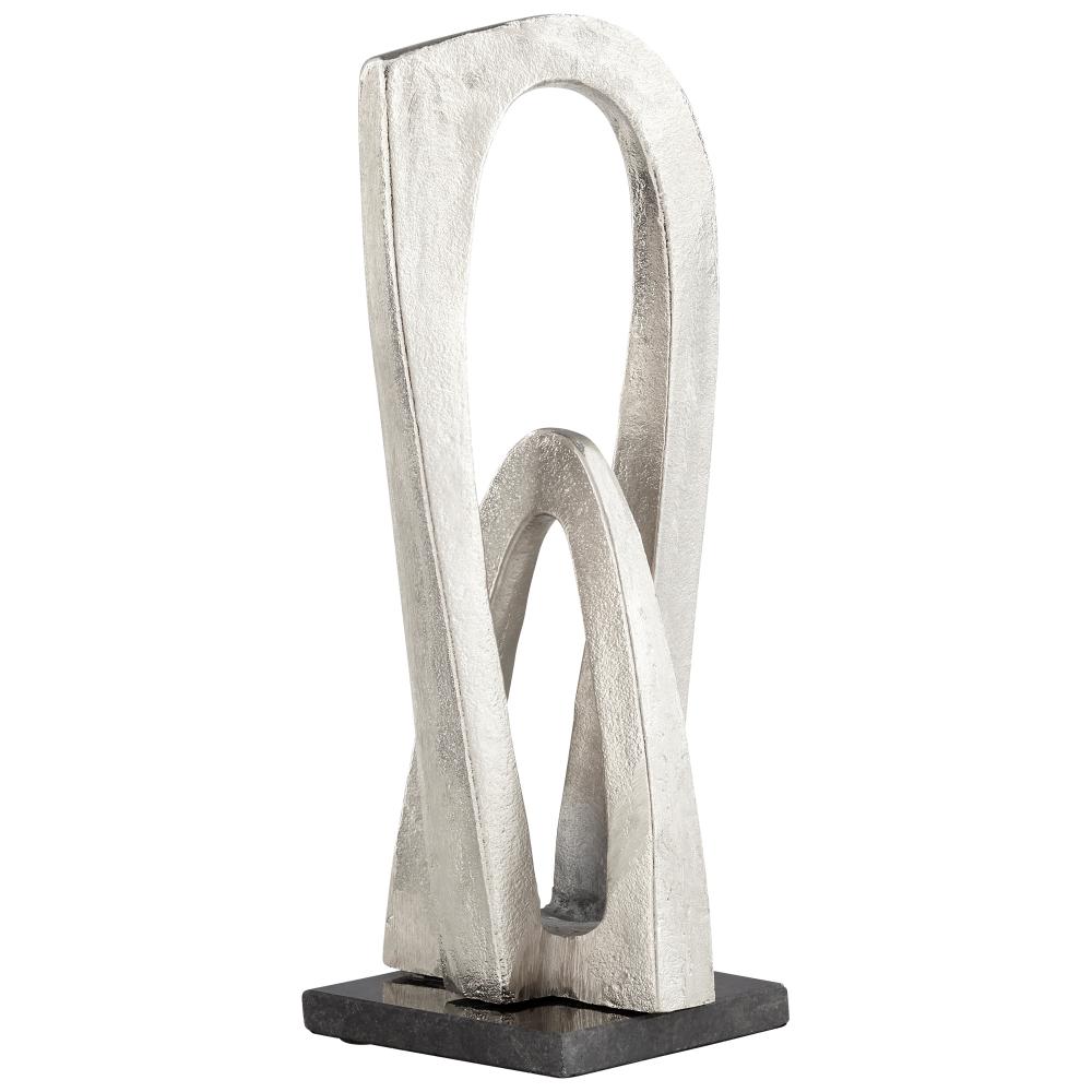 Double Arch Sculpture Designed by J Kent Martin Silver