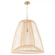 Cyan Designs 11905 - Terrae Pendant Natural - Bell