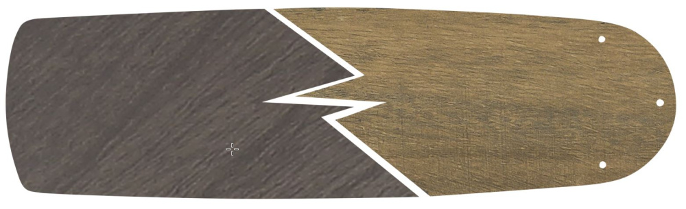 62&#34; Supreme Air Plus Blades in Driftwood/Grey Walnut