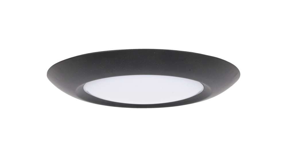 Slim Line 1 Light 11&#34; LED Flushmount in Flat Black