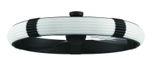 Craftmade CPN57FB4 - 57" Cipriani in Flat Black w/ Clear Acrylic Blades