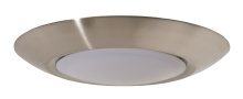 Craftmade X9006-BNK-LED - Slim Line 1 Light 4&#34; LED Flushmount in Brushed Polished Nickel (6&#34; Overall Diameter)