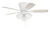 42" Wheeler 3-Light in White w/ White/Washed Oak Blades