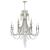 Arcadia 12 Light Antique Silver Chandelier