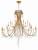 Arcadia 28 Light Antique Gold Chandelier