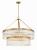 Emory 9 Light Modern Gold Chandelier