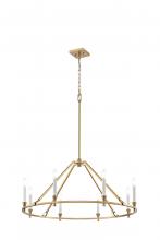 DVI DVP37129BR - Carisbrooke 34&#34; Chandelier, Brass