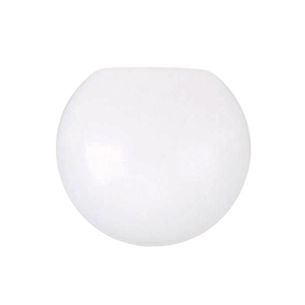 Neckless Poly Globe Shade; 10 inch Diameter; 4-1/2 inch Opening
