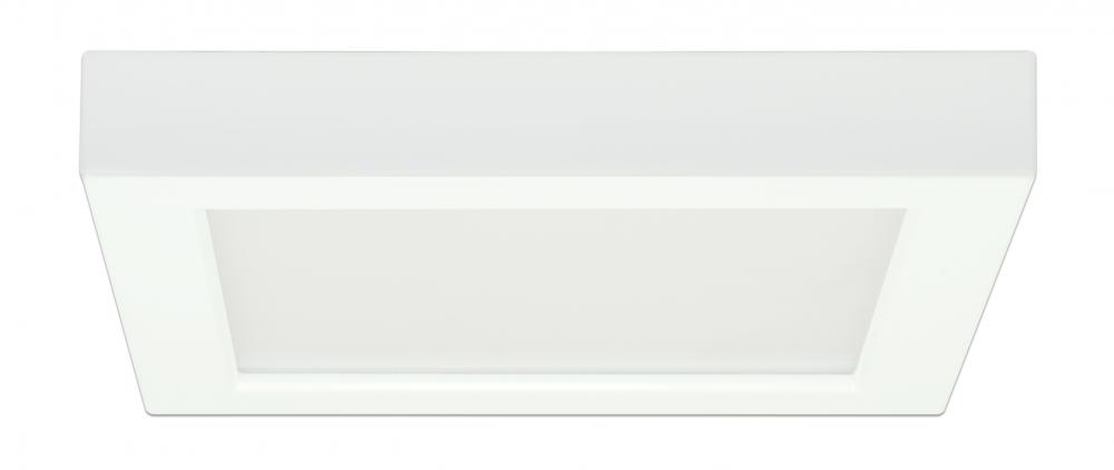 Blink - 13.5W- 7&#34; Surface Mount LED - 4000K- Square Shape - White Finish - 120V