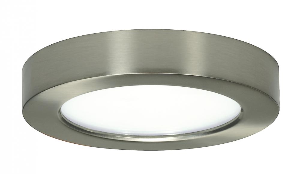 Blink - 10.5W- 5.5&#34; Surface Mount LED - 5000K- Round Shape - Brushed Nickel Finish - 120V
