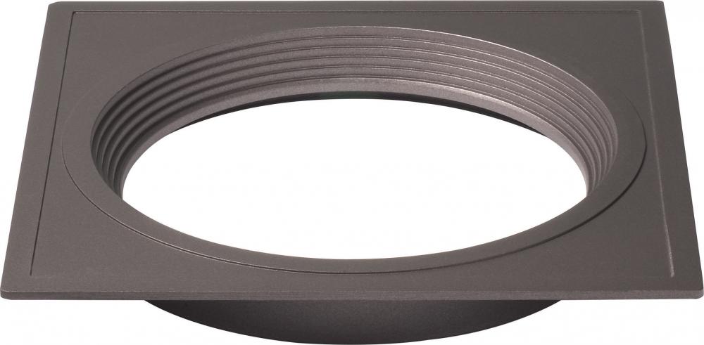 Freedom Square 6&#34; Trim Option For 5&#34;/6&#34; Base Unit; Bronze Finish