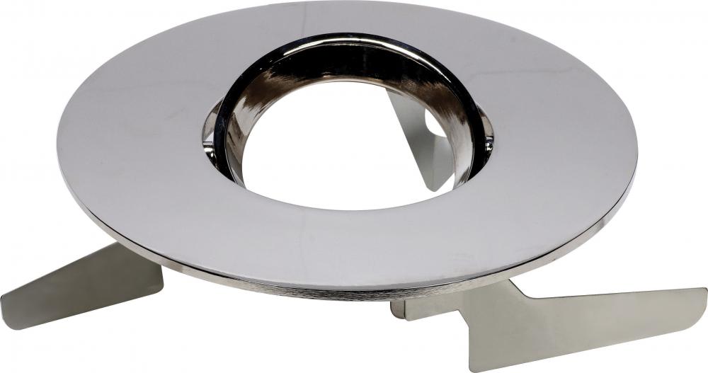 Freedom Round 5&#34;/6&#34; Gimbal Trim Option For 5&#34;/6&#34; Base Unit; Polished Nickel Finish