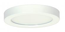 Satco Products Inc. S21508 - Blink - 13.5W- 7" Surface Mount LED - 4000K- Round Shape - White Finish - 120V - 0-10V Dimming