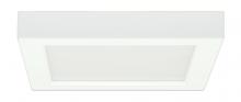 Satco Products Inc. S21511 - Blink - 13.5W- 7" Surface Mount LED - 4000K- Square Shape - White Finish - 120V