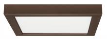 Satco Products Inc. S21516 - Blink - 18.5W- 9" Surface Mount LED - 3000K- Square Shape - Bronze Finish - 120V