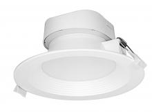 Satco Products Inc. S29027 - 9 watt LED Direct Wire Downlight; 5-6 inch; 3000K; 120 volt; Dimmable