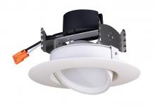 Satco Products Inc. S39468 - 7 watt LED Directional Retrofit Downlight - Gimbaled; 4"; 4000K; 90' Beam spread; 120 volts;