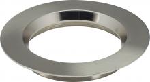 Satco Products Inc. S9555 - Freedom Round 6" Trim Option For 5"/6" Base Unit; Brushed Nickel Finish