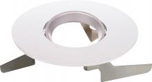 Satco Products Inc. S9646 - Freedom Round 5"/6" Gimbal Trim Option For 5"/6" Base Unit; White Finish