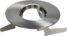 Satco Products Inc. S9647 - Freedom Round 5"/6" Gimbal Trim Option For 5"/6" Base Unit; Brushed Nickel Finish